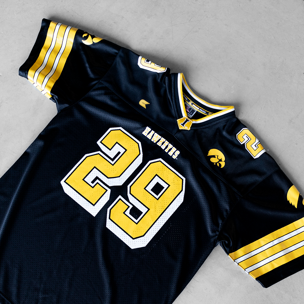 Vintage University Of Iowa Hawkeyes #29 Football Jersey (L)