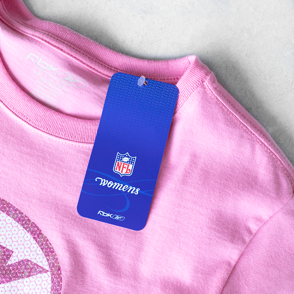 Reebok NFL New York Jets Pink Y2K Women's T-Shirt (M)