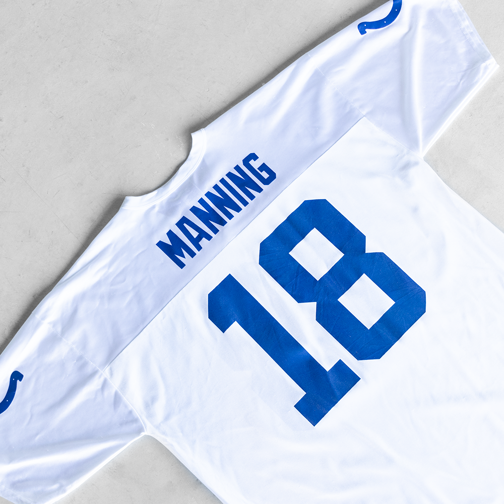 Vintage NFL Indianapolis Colts Peyton Manning #18 Football Jersey (XL)