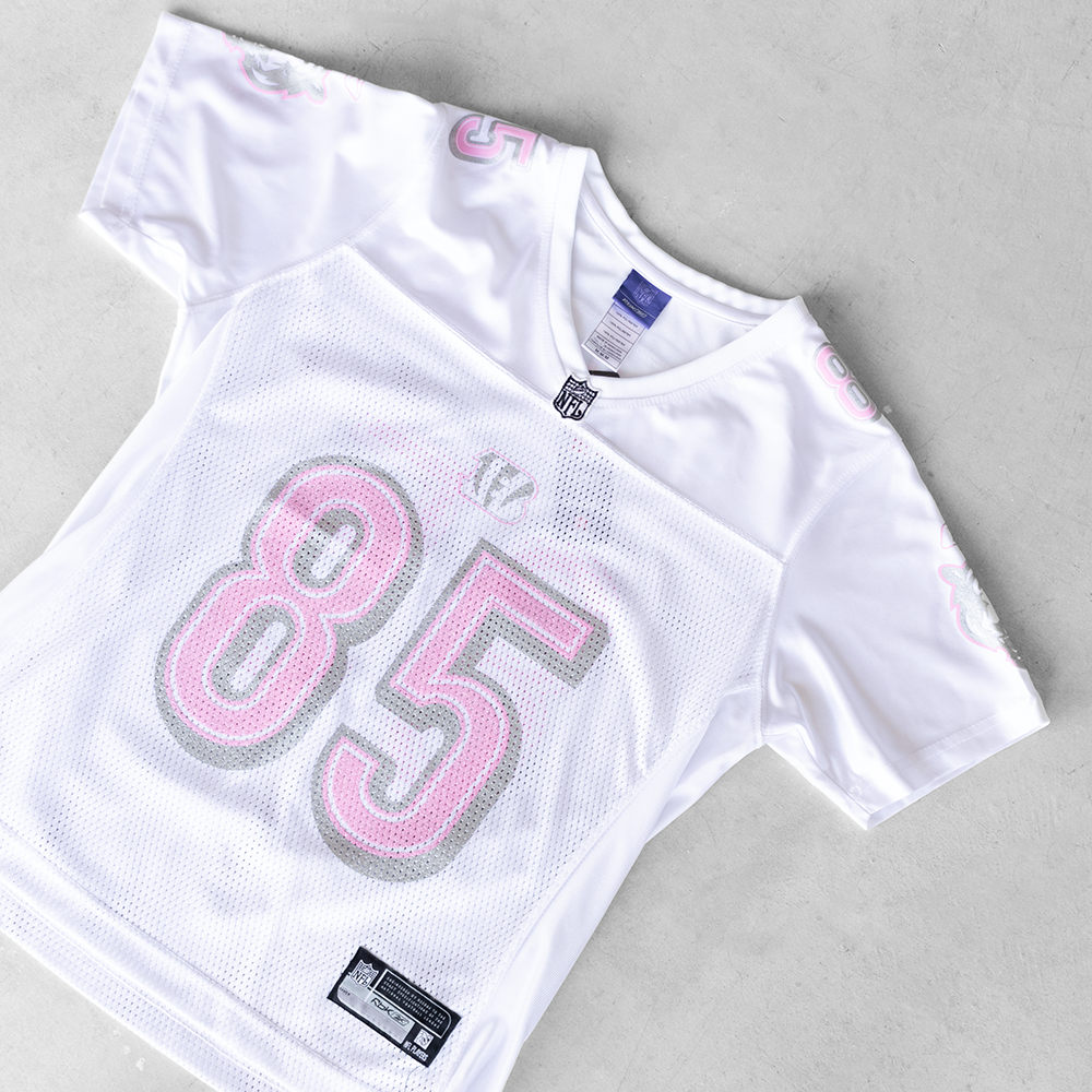 Vintage NFL Cincinnati Tigers Chad Johnson #85 Women's Football Jersey