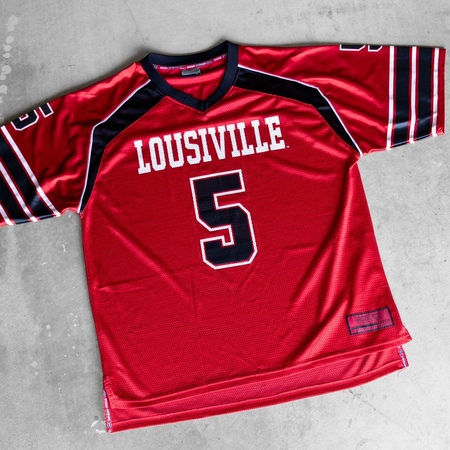 Vintage Louisville Cardinals #5 Football Jersey (XL)