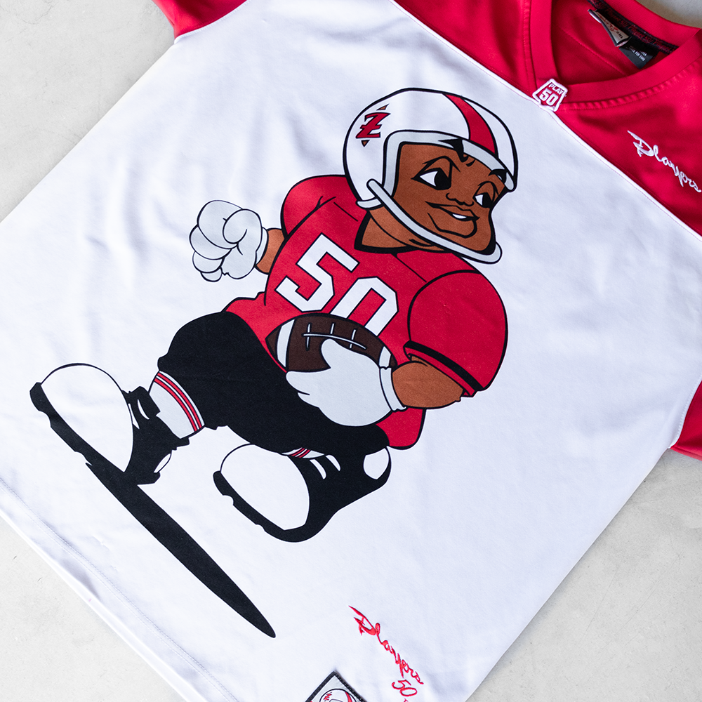 Vintage Players 50 Character Football Jersey (XXL)