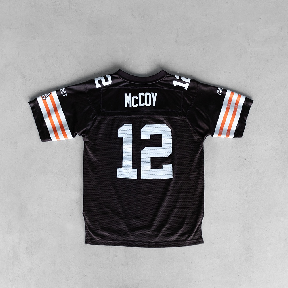 Vintage NFL Cleveland Browns Colt McCoy #12 Youth Football Jersey (L)