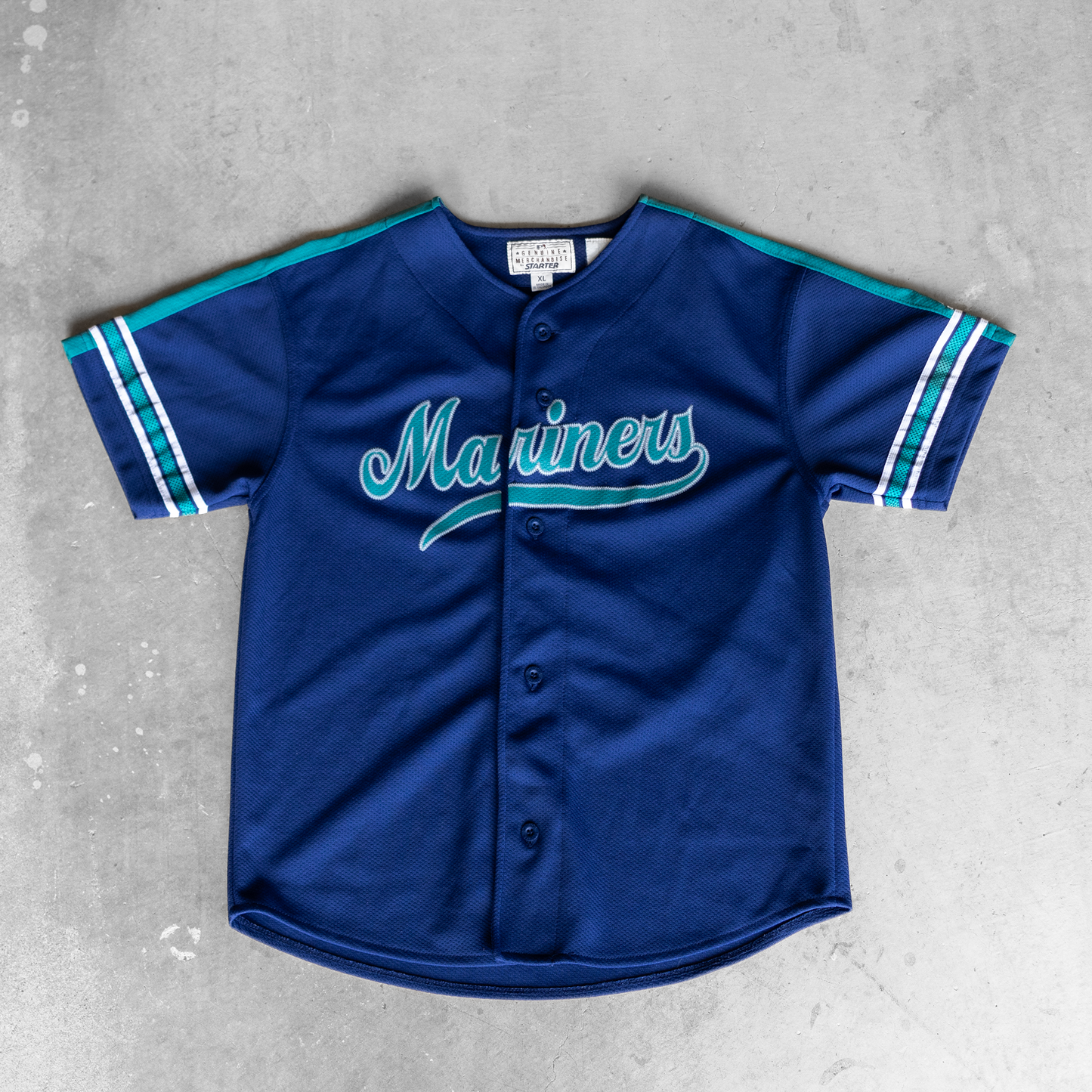 Vintage MLB Seattle Mariners #24 Ken Griffey Jr. Youth Baseball Jersey (XL)