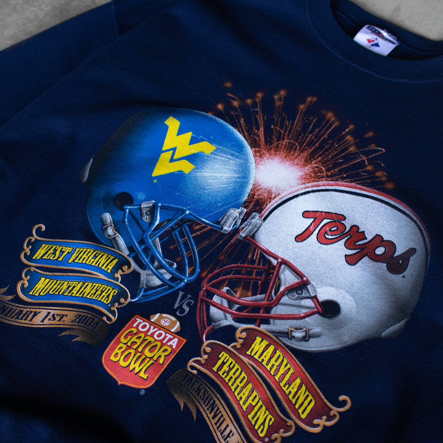 Vintage 2004 Toyota Gator Bowl College Football Crewneck (L)