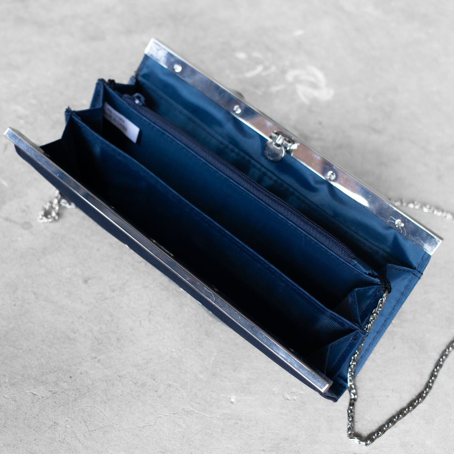 University Of North Carolina Chain Wallet/Clutch Hand Bag