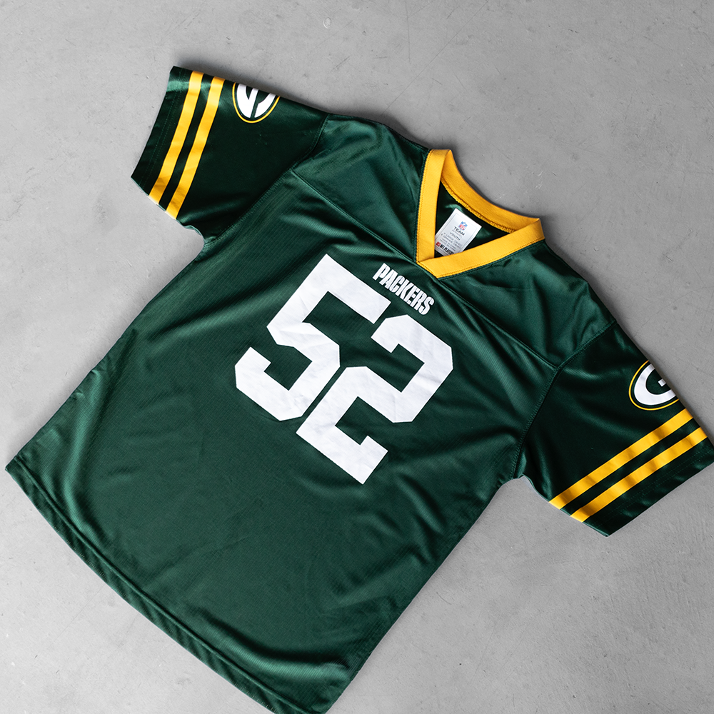 Vintage NFL Green Bay Packers Clay Matthews #52 Youth Football Jersey (XL)