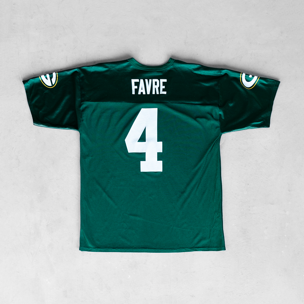 Vintage NFL Green Bay Packers Brett Favre #4 Football Jersey (XL)