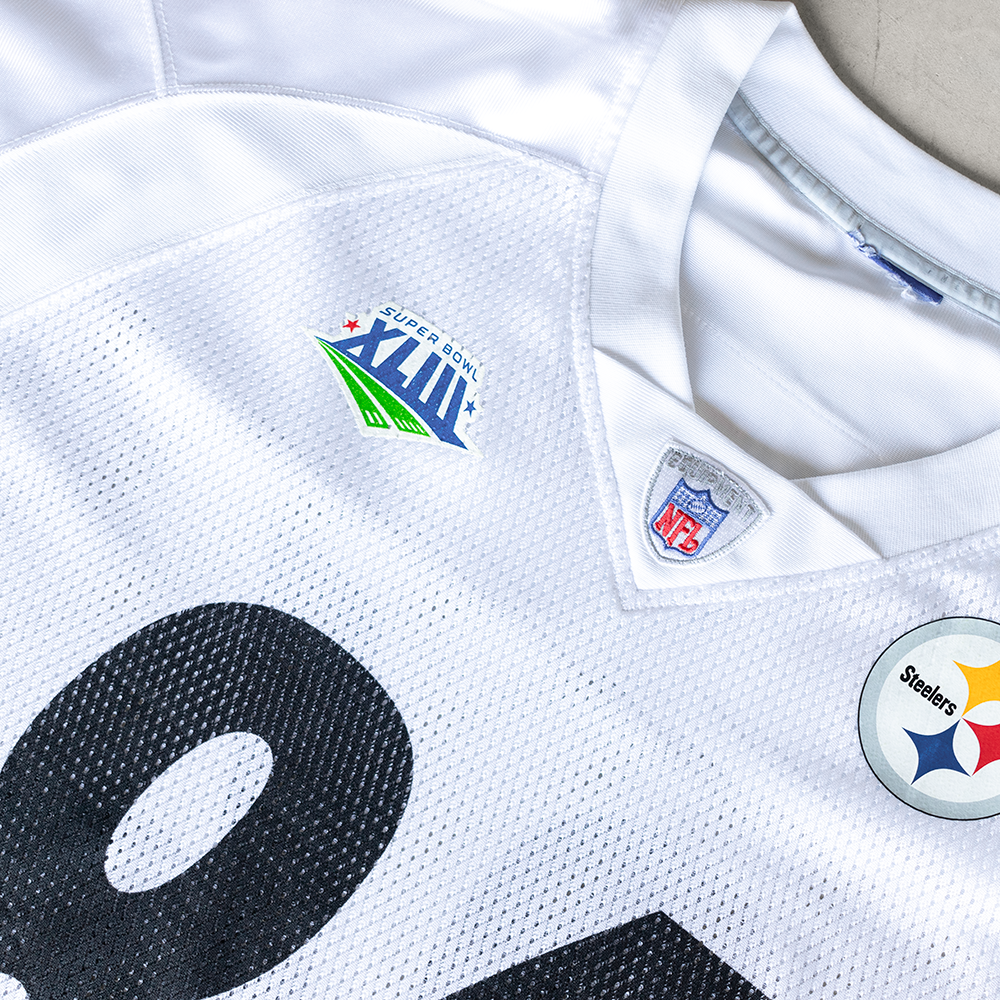 Vintage NFL Super Bowl XLIII Pittsburgh Steelers Hines Ward #86 Football Jersey (XL)
