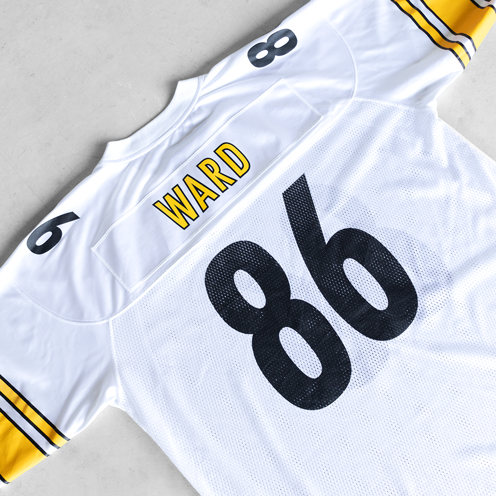 Vintage NFL Super Bowl XLIII Pittsburgh Steelers Hines Ward #86 Football Jersey (XL)