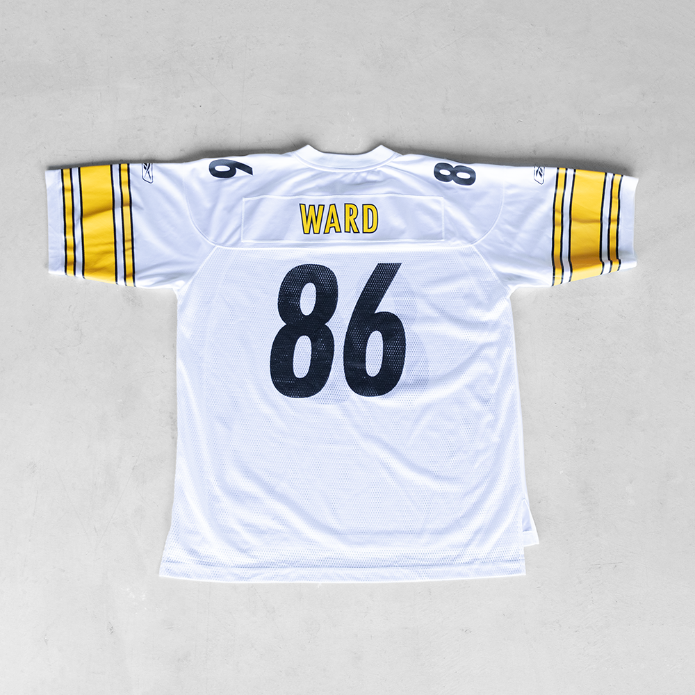 Vintage NFL Super Bowl XLIII Pittsburgh Steelers Hines Ward #86 Football Jersey (XL)