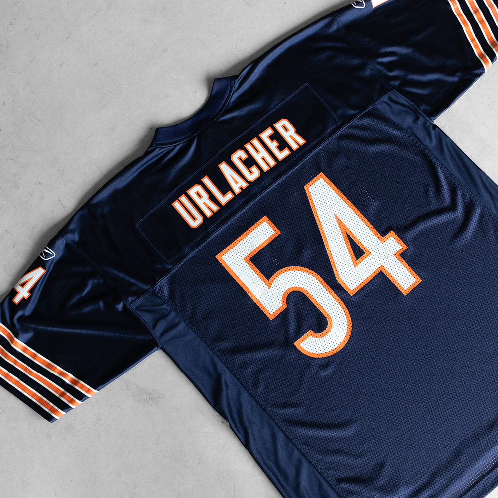 Vintage NFL Chicago Bears Brian Urlacher #54 Football Jersey