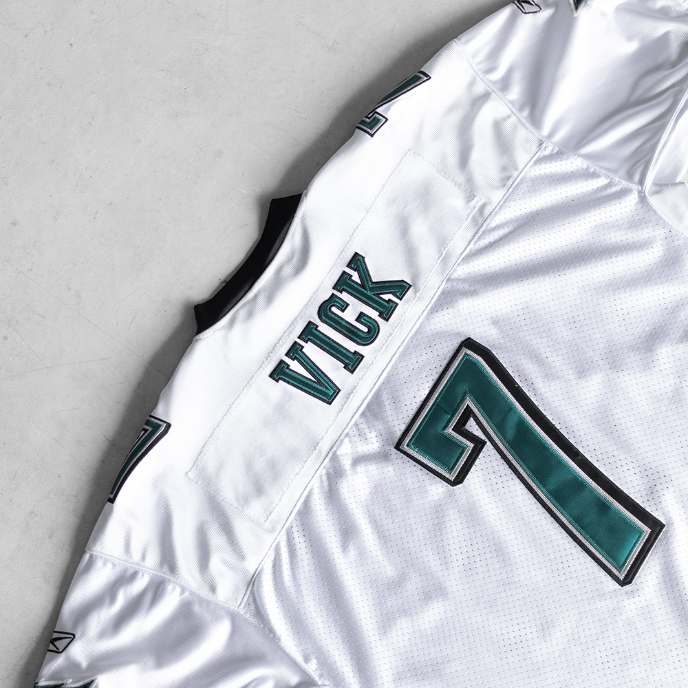 Vintage NFL Philadelphia Eagles Michael Vick #7 White Football Jersey