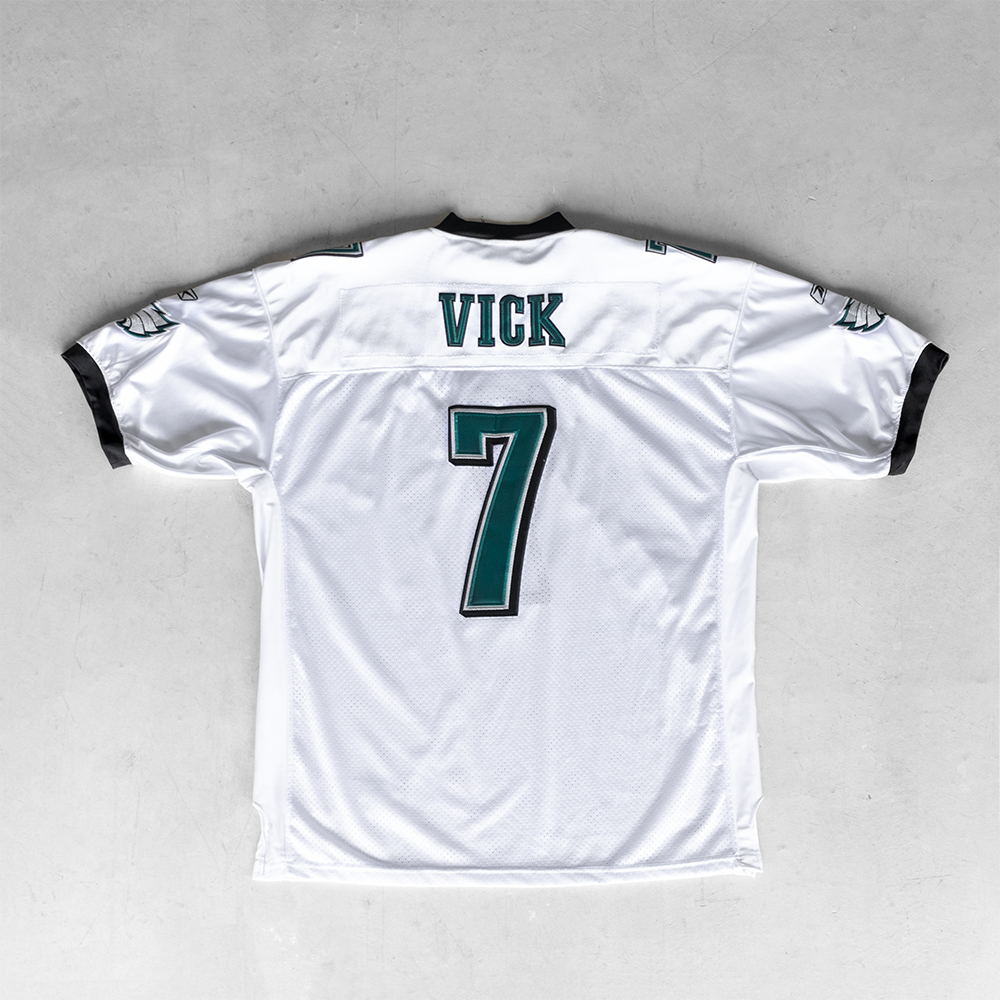 Vintage NFL Philadelphia Eagles Michael Vick #7 White Football Jersey