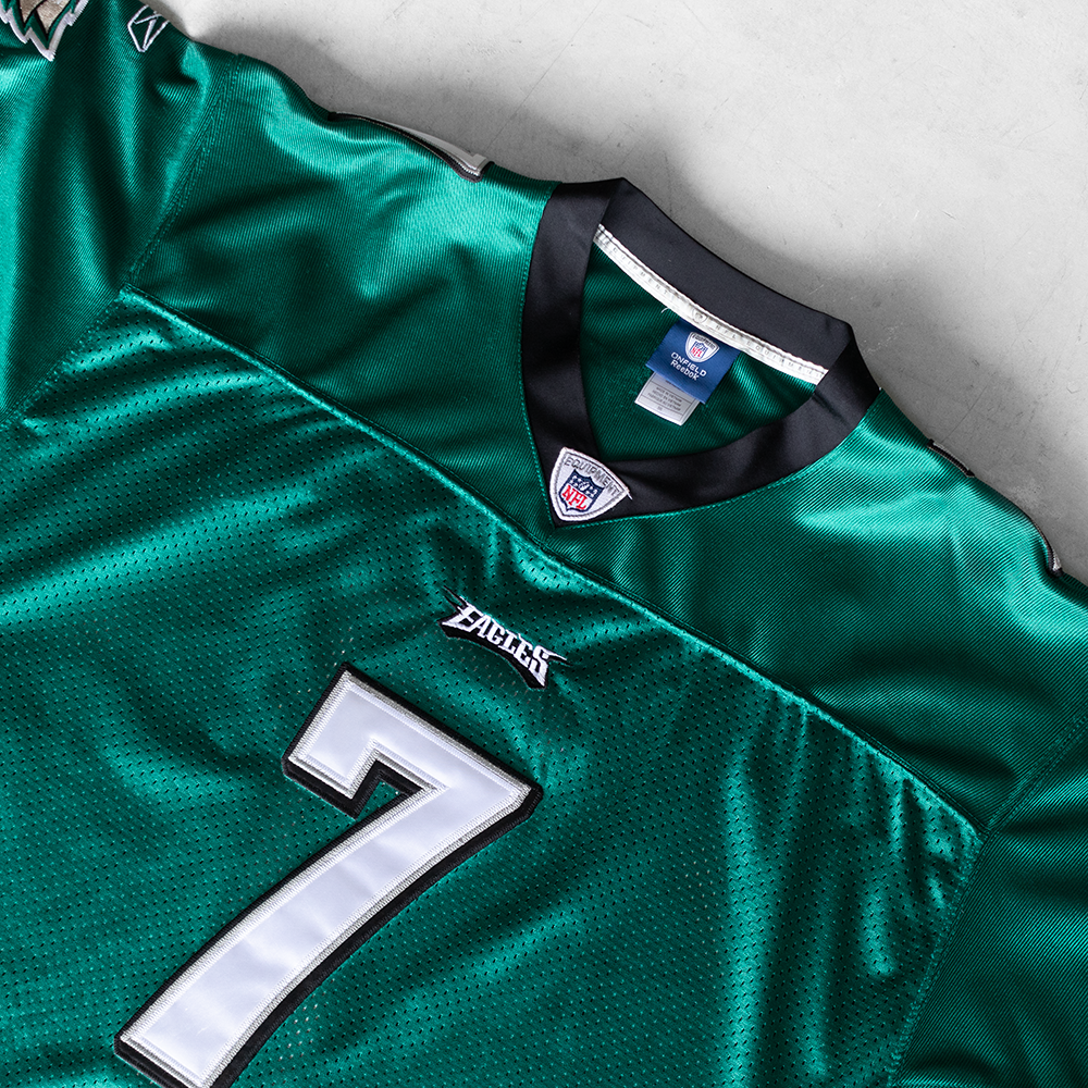 Vintage NFL Philadelphia Eagles Michael Vick #7 Green Football Jersey