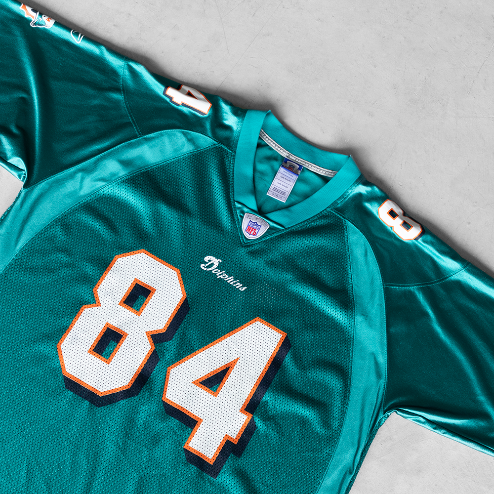 Vintage NFL Miami Dolphins Chris Chambers #84 Football Jersey (XL)