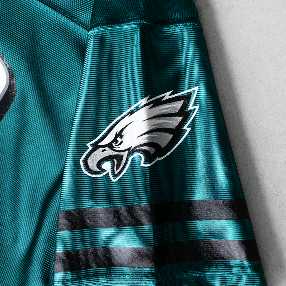 Vintage NFL Philadelphia Eagles Brian Westbrook #36 Green Youth Football Jersey (XL)