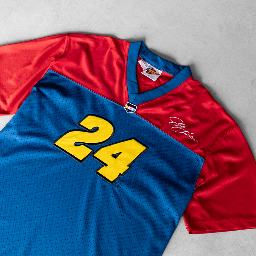 Vintage Nascar Jeff Gordon #24 Football Style Jersey (M)