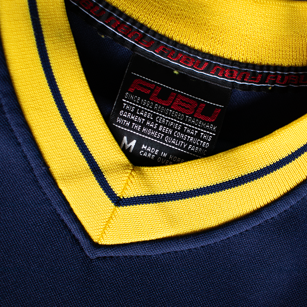 Vintage Fubu Athletics #5 Baseball Style Jersey (M)
