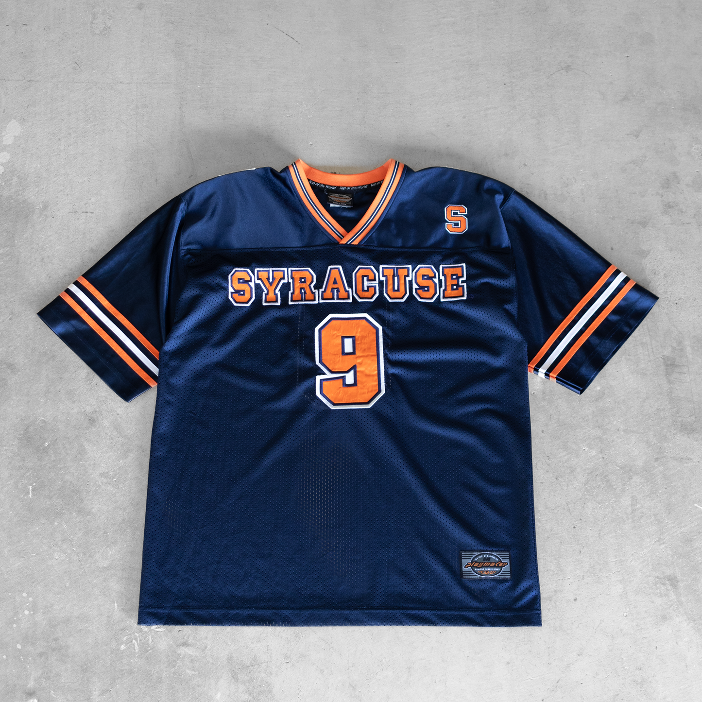 Vintage Syracuse University Orangemen #9 Football Jersey (L)