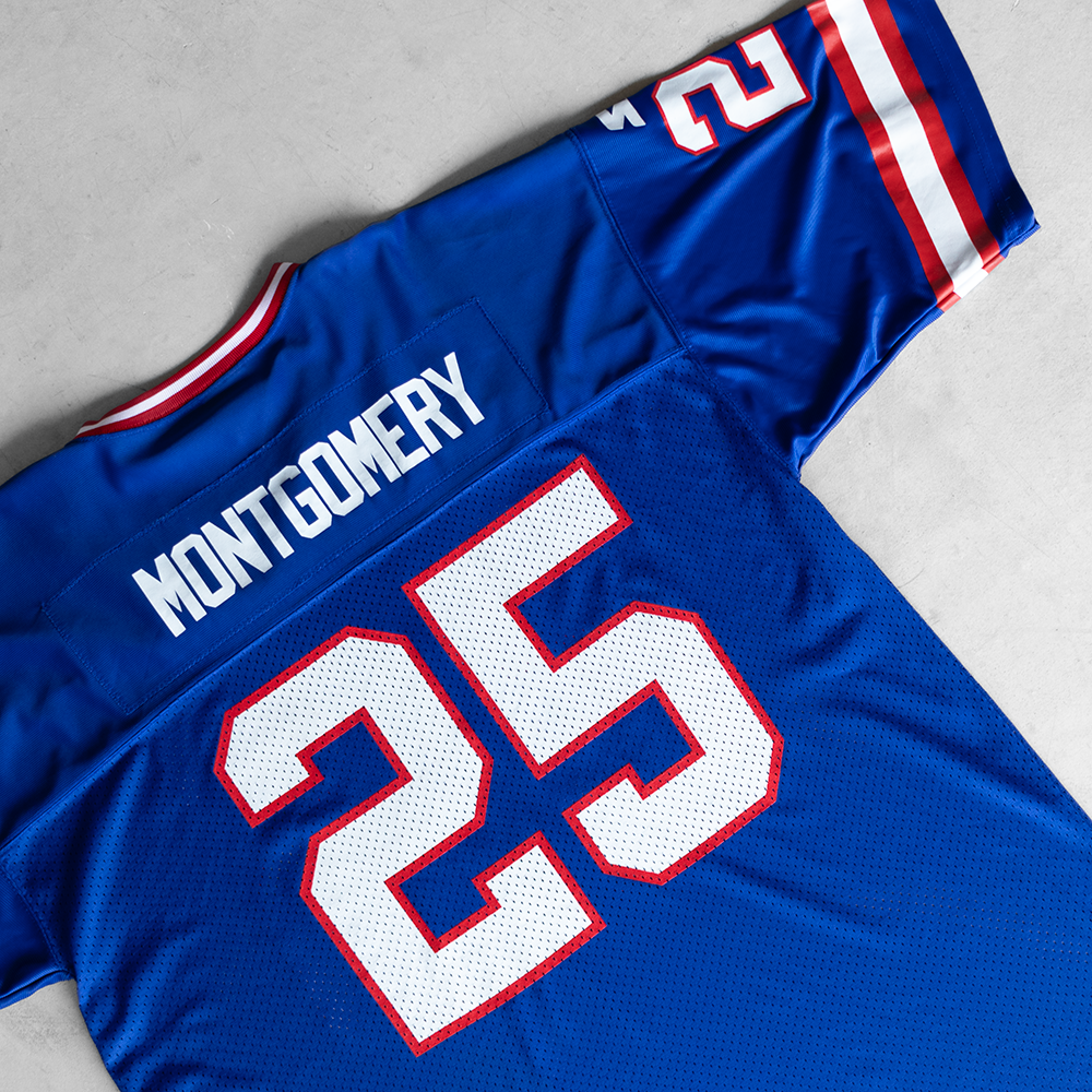 Vintage NFL New York Giants Joe Montgomery #25 Football Jersey (XL)