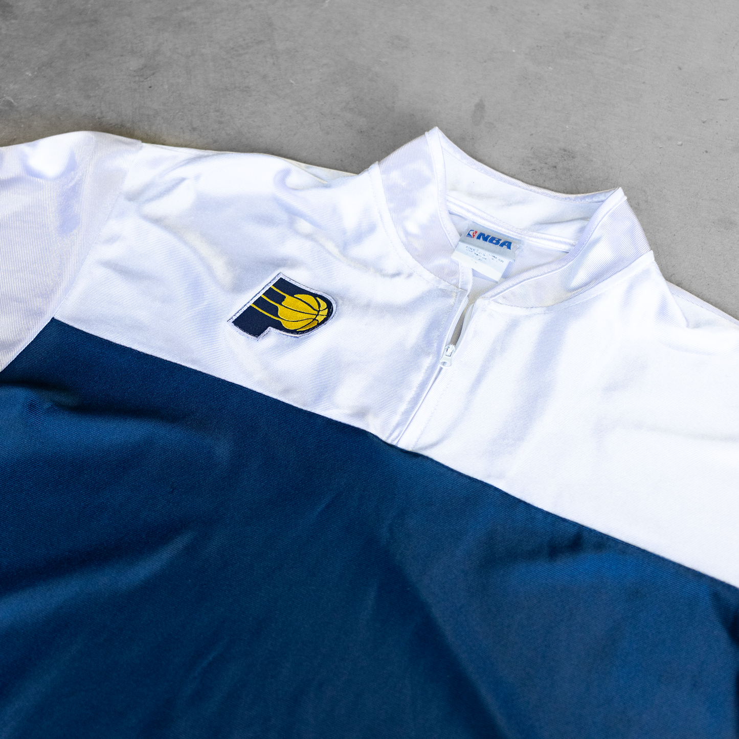 Vintage NBA Indiana Pacers 1/4 Zip Top (M)