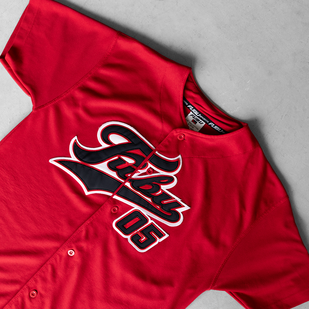 Vintage FUBU #05 Youth Baseball Jersey (L)