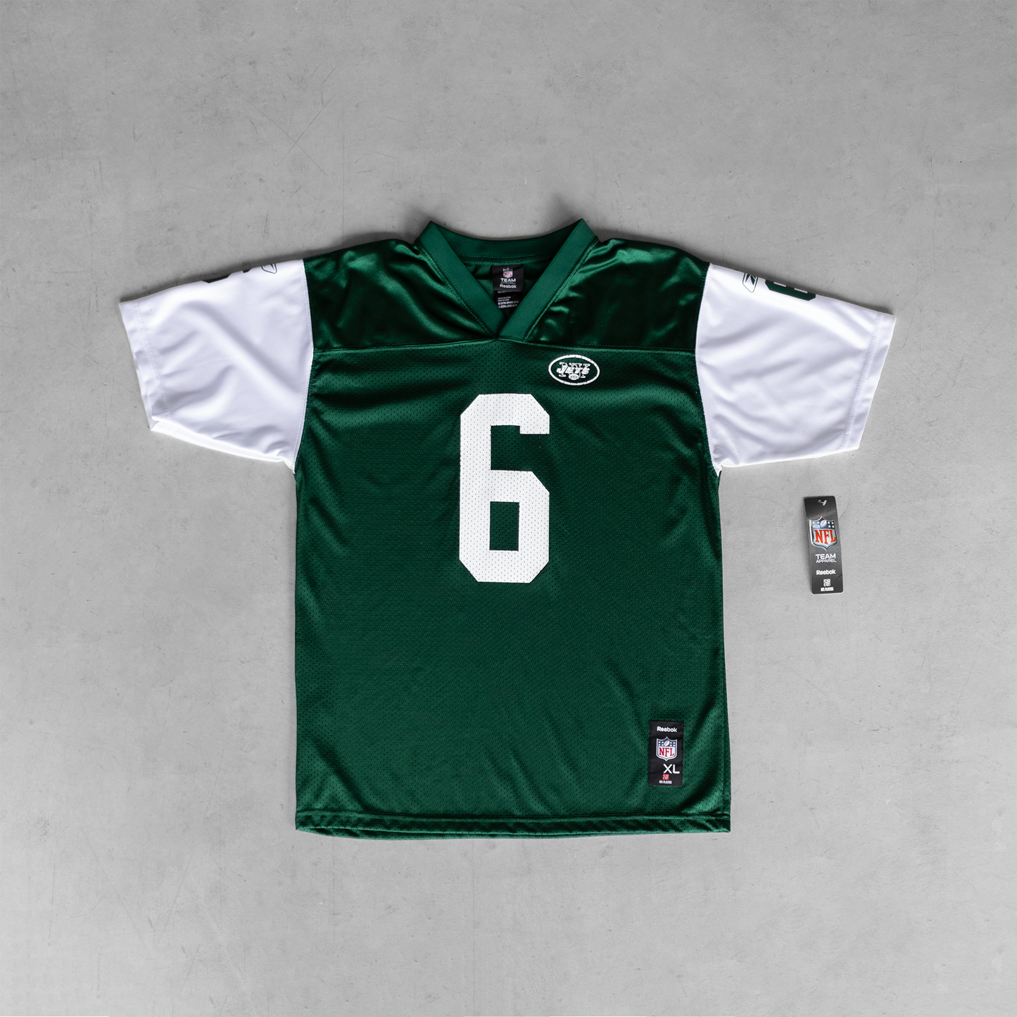 Vintage NFL New York Jets Mark Sanchez #6 Youth Football Jersey