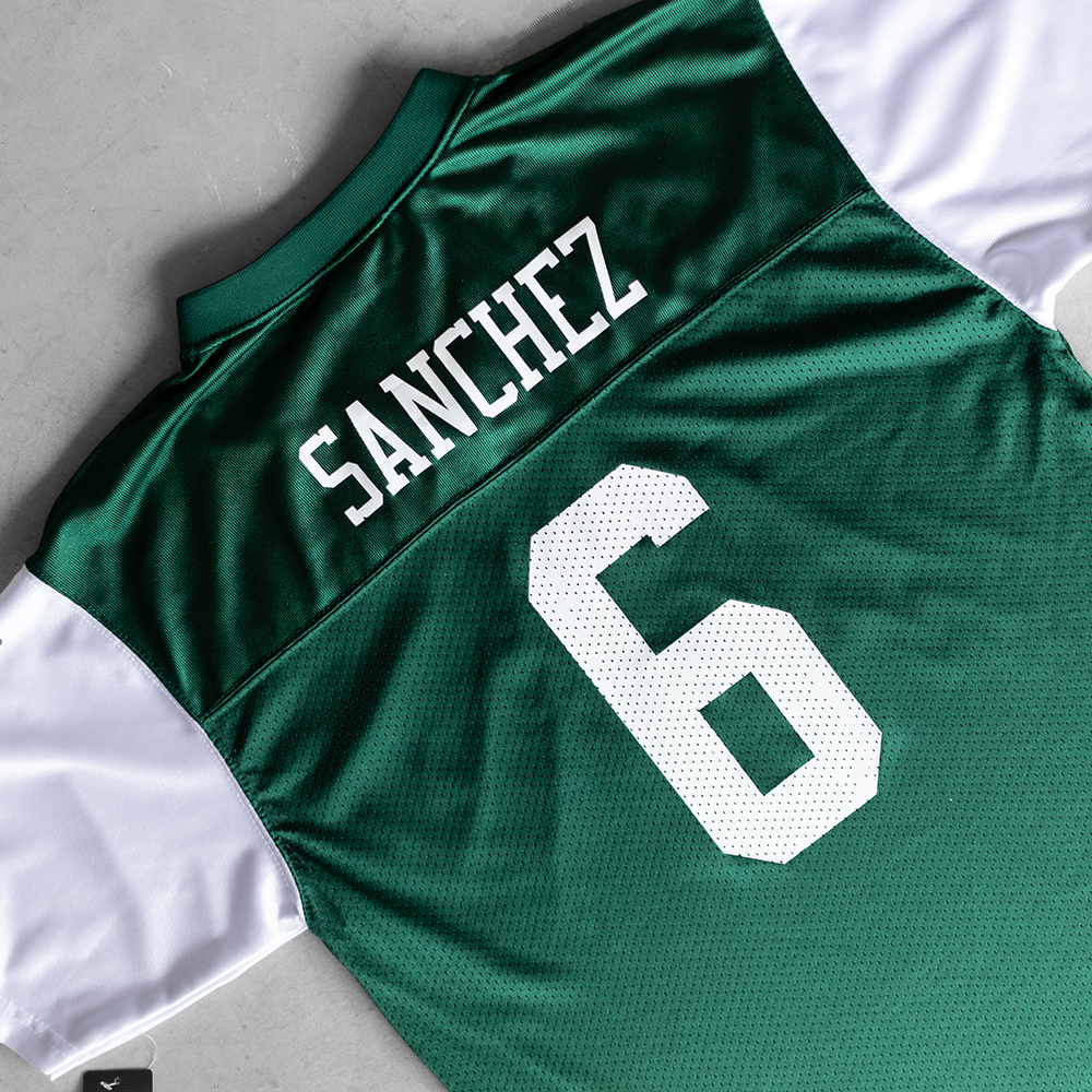 Vintage NFL New York Jets Mark Sanchez #6 Youth Football Jersey
