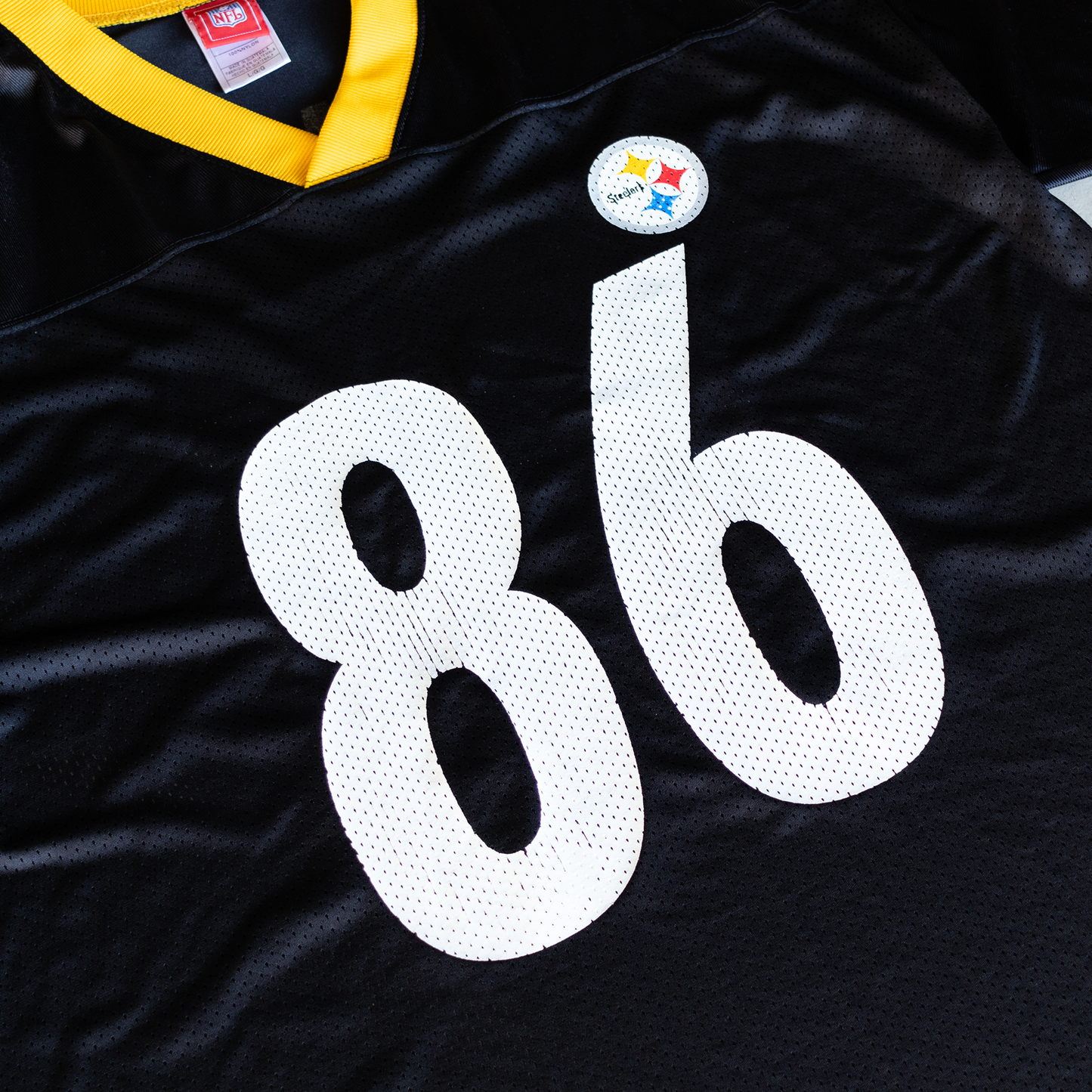 Vintage NFL Pittsburg Steelers Hines Ward #86 Reebok Football Jersey (L)