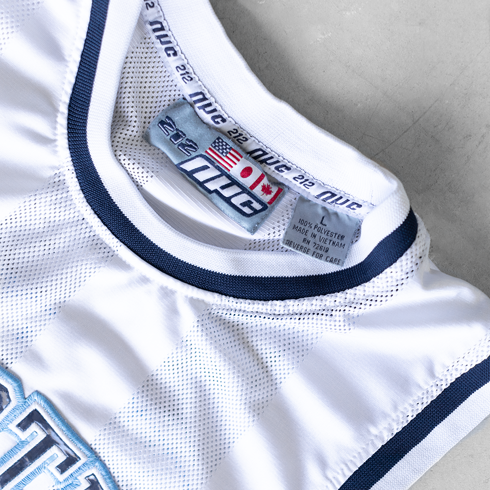 Vintage University Of North Carolina Basketball Jersey (L)