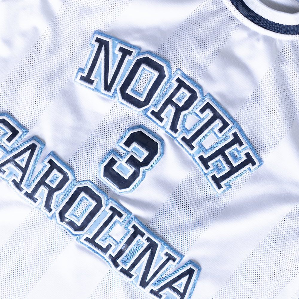 Vintage University Of North Carolina Basketball Jersey (L)