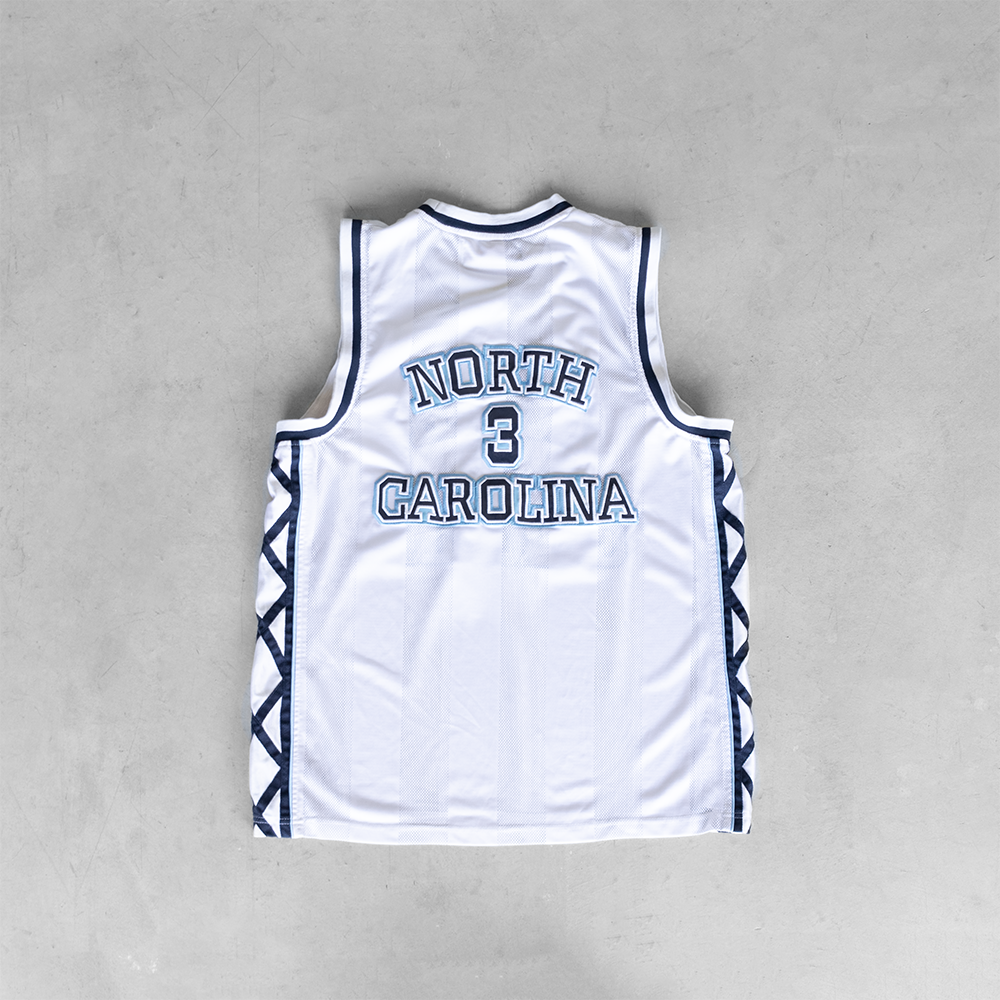 Vintage University Of North Carolina Basketball Jersey (L)