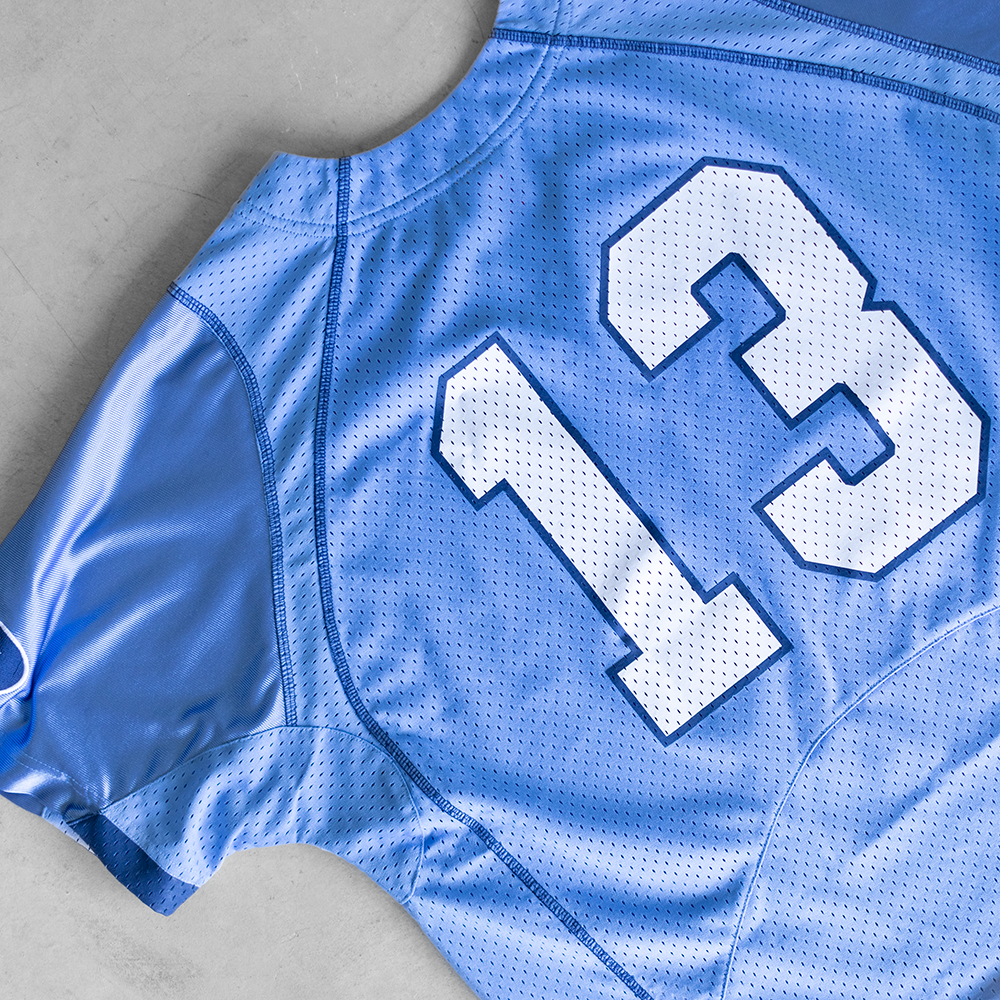Vintage Nike UNC #13 Cropped Football Jersey (XL)