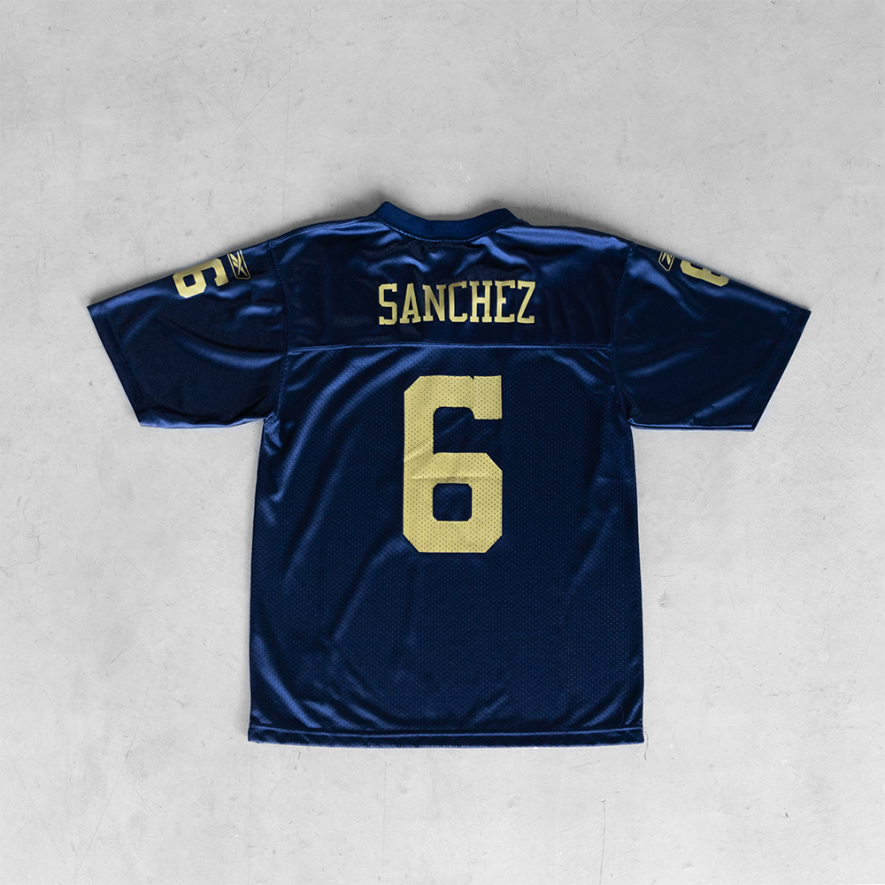 Vintage NFL NY Jets Mark Sanchez #6 Youth Football Jersey (L)