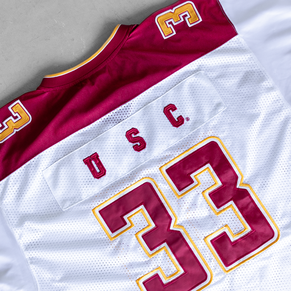 Vintage USC Trojans #33 Football Jersey (L)