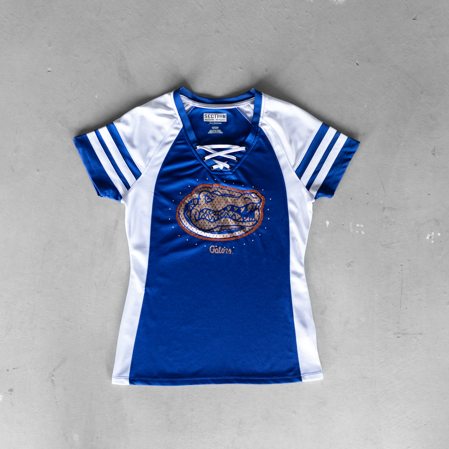 Vintage Majestic Section 101 University Of Florida Gators Women's Top (S)