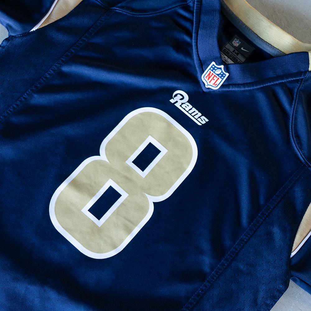 NFL St. Louis Rams #8 Sam Bradford Youth Football Jersey (L)