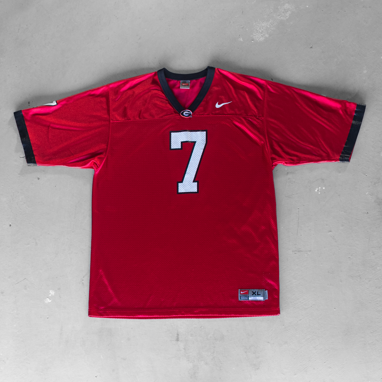 Vintage Nike University of Georgia #7 Football Players Jersey (XL)