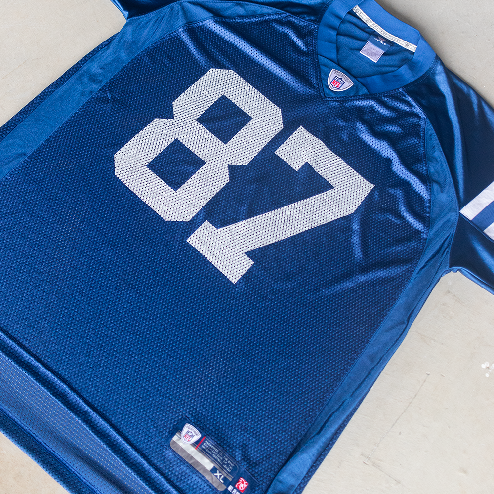 Vintage NFL Indianapolis Colts Reggie Wayne #87 Football Jersey (XL)