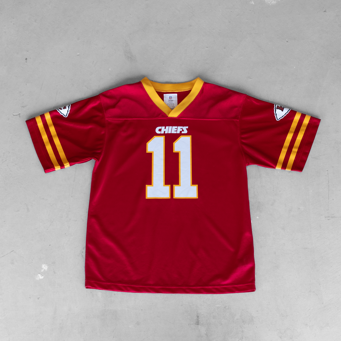 Vintage NFL Kansas City Chiefs Alex Smith #11 Youth Football Jersey (XXL)