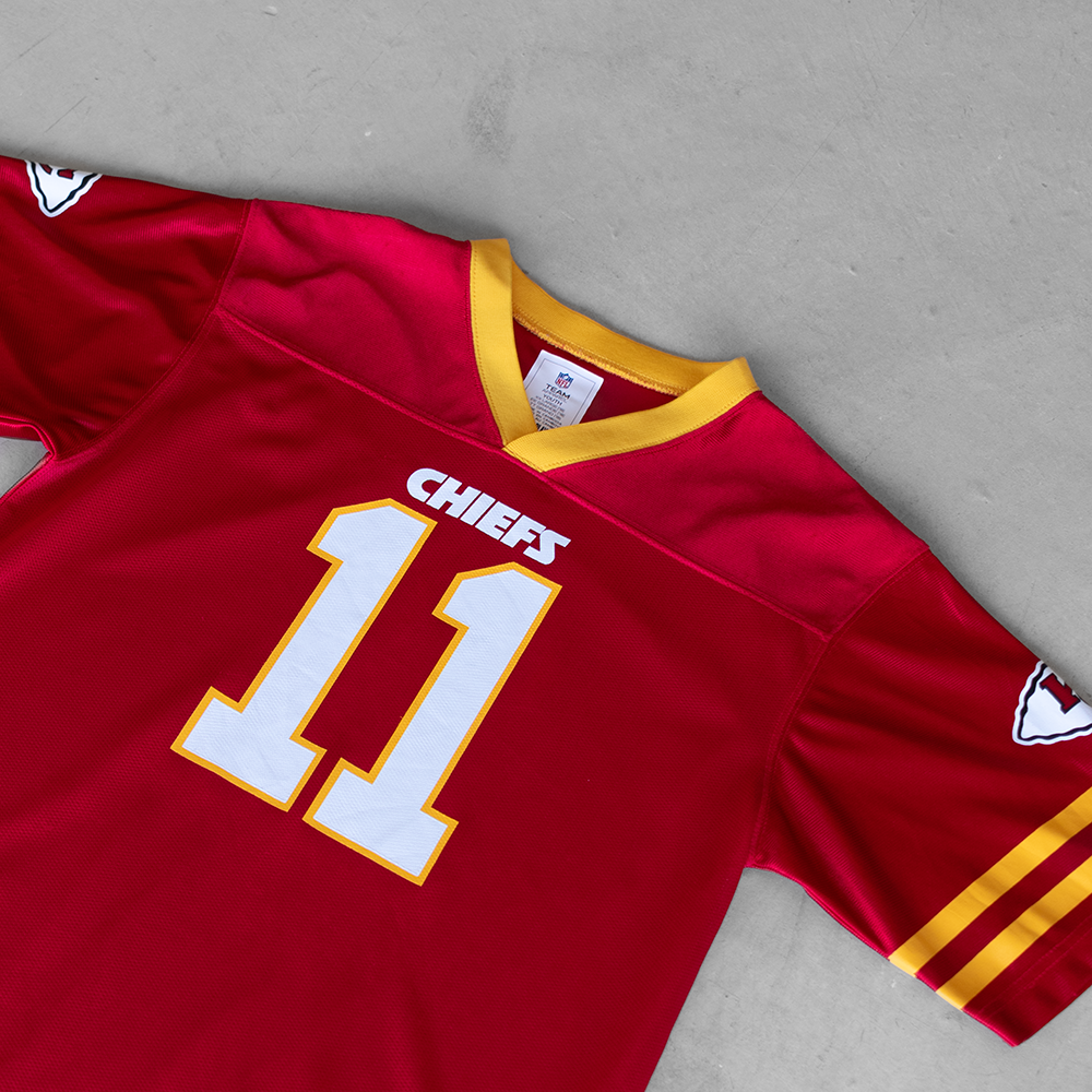 Vintage NFL Kansas City Chiefs Alex Smith #11 Youth Football Jersey (XXL)