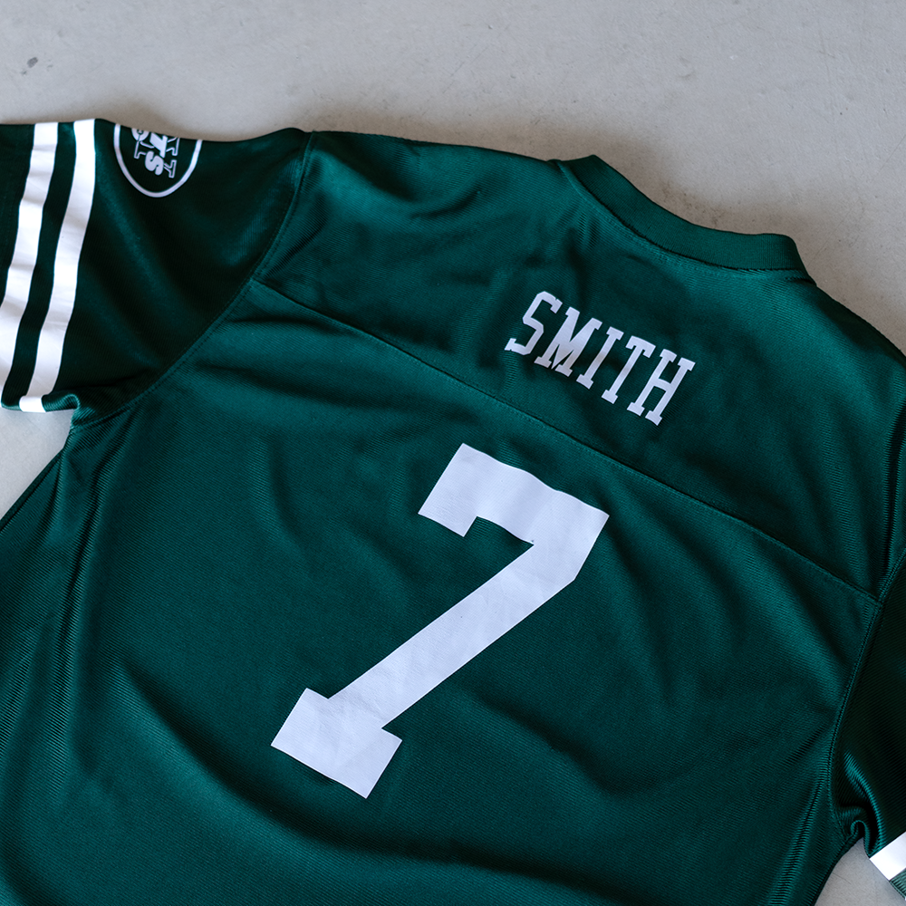 Vintage NFL New York Jets Geno Smith #7 Youth Football Jersey (XXL)