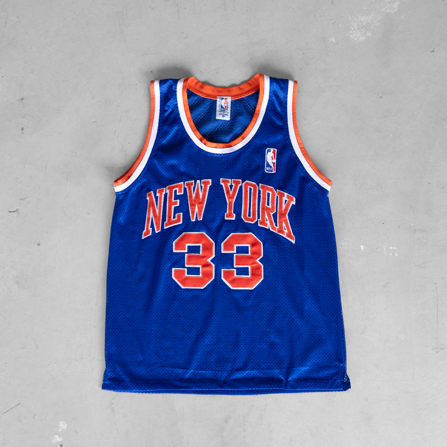 Vintage NBA New York Knicks Patrick Ewing #33 Basketball Jersey (L)