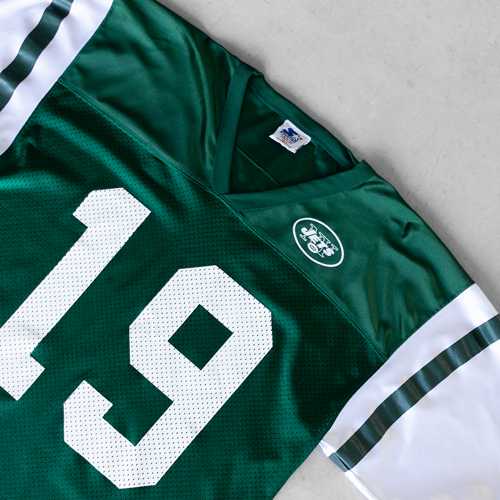 Vintage NFL New York Jets #19 Keyshawn Johnson Football Jersey (L)