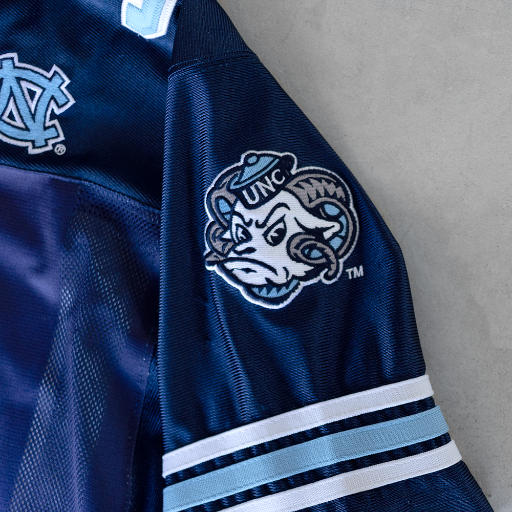 Vintage Tar Heels UNC #32 Ombre Football Jersey (M)