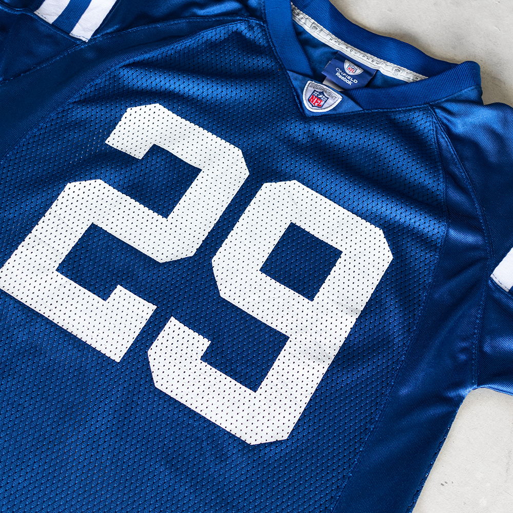 Vintage NFL Indianapolis Colts Joseph Addai #29 Youth Football Jersey (L)