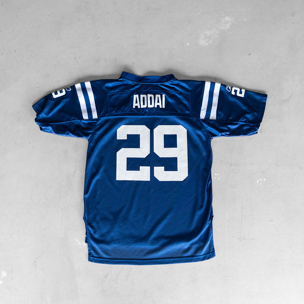 Vintage NFL Indianapolis Colts Joseph Addai #29 Youth Football Jersey (L)