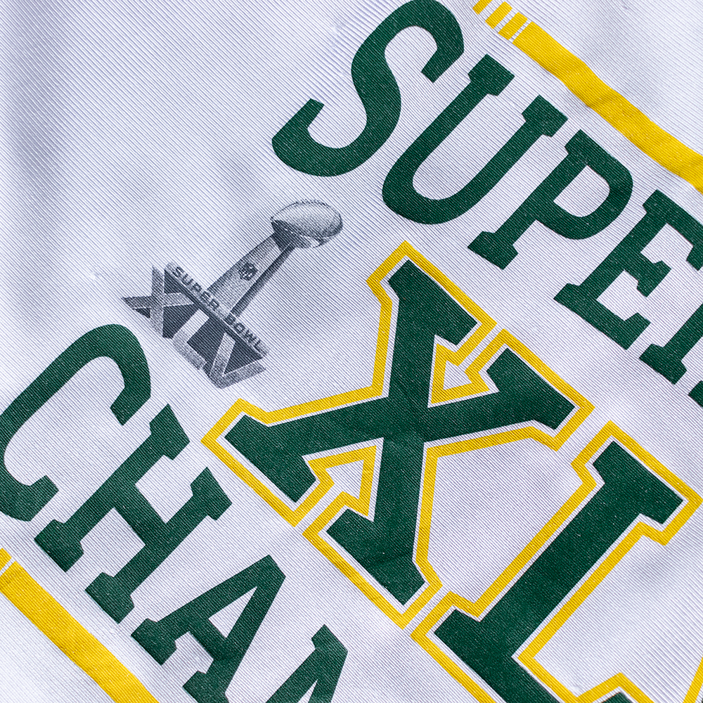 Vintage NFL Super Bowl XLV Champions Green Bay Packers Clay Matthews #52 Football Jersey