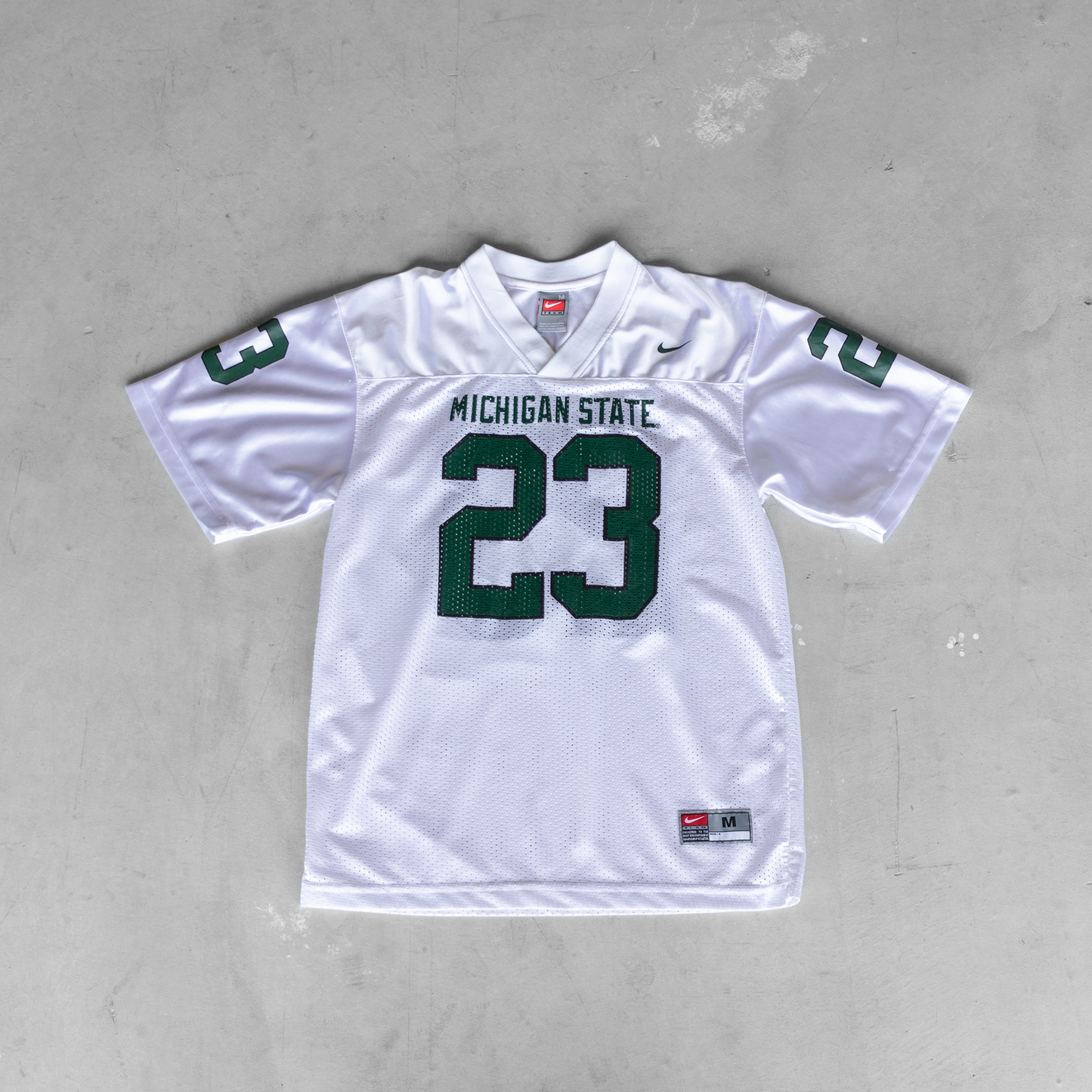 Vintage Michigan State Spartans #23 Youth Football Jersey (M)